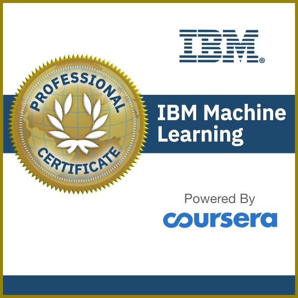 IBM ML Professional Certificate Logo
